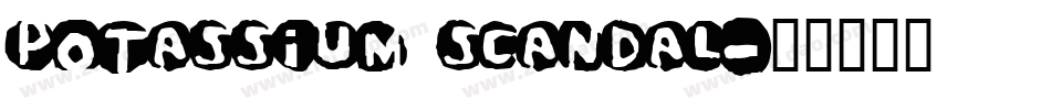 Potassium Scandal字体转换